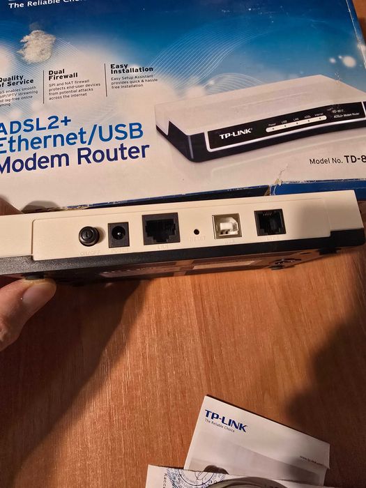 Маршрутизатор со встроенным модемом ADSL2+ (1 порт Ethernet интернет