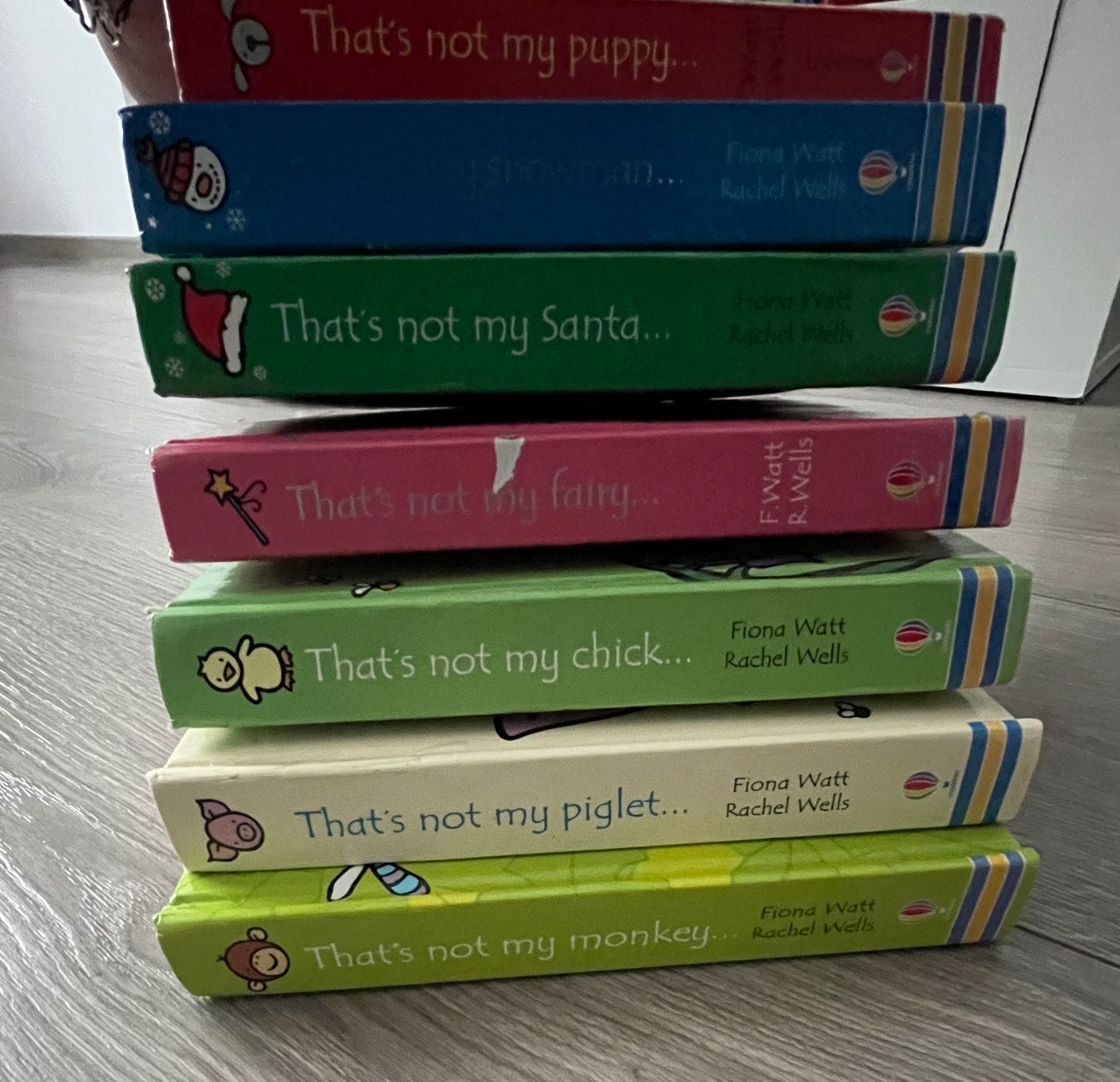 Lot Carti senzoriale Usborne in limba engleza, seria “That’s not my…”