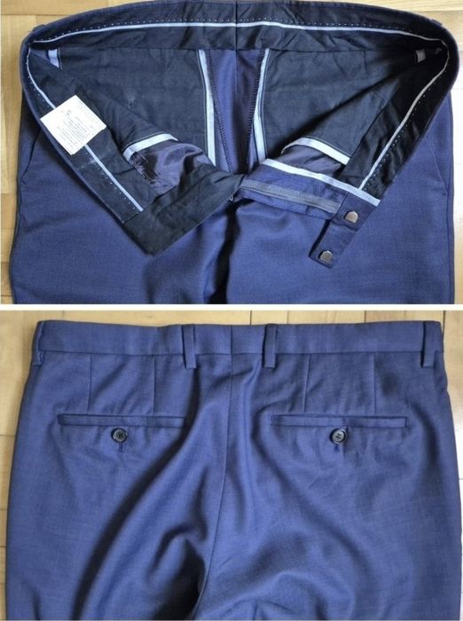 Pantaloni bărbați Hugo Boss, Mod: The James4Sharp6, Lână - 48 / S M