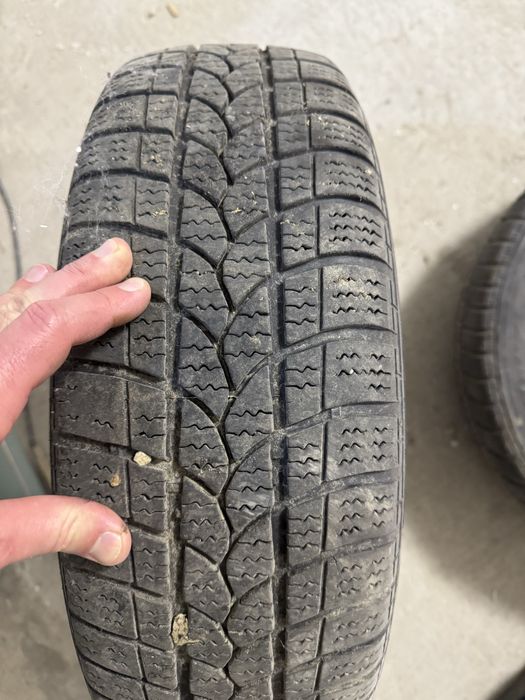 Jante cauciucuri iarna ford fiesta R14 4x 108