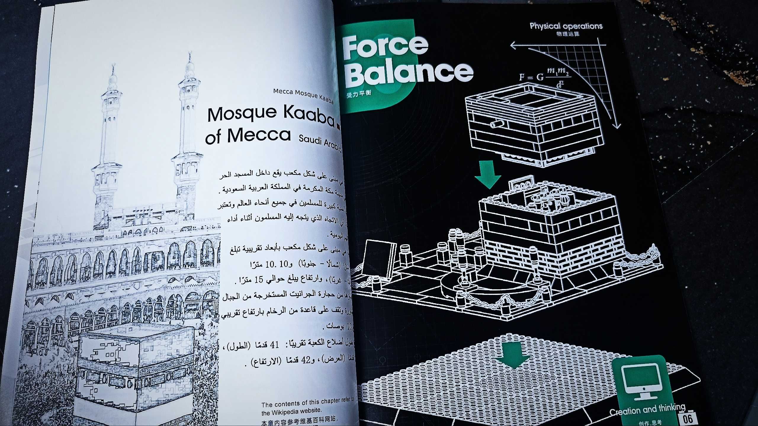 Kaaba modeli lego