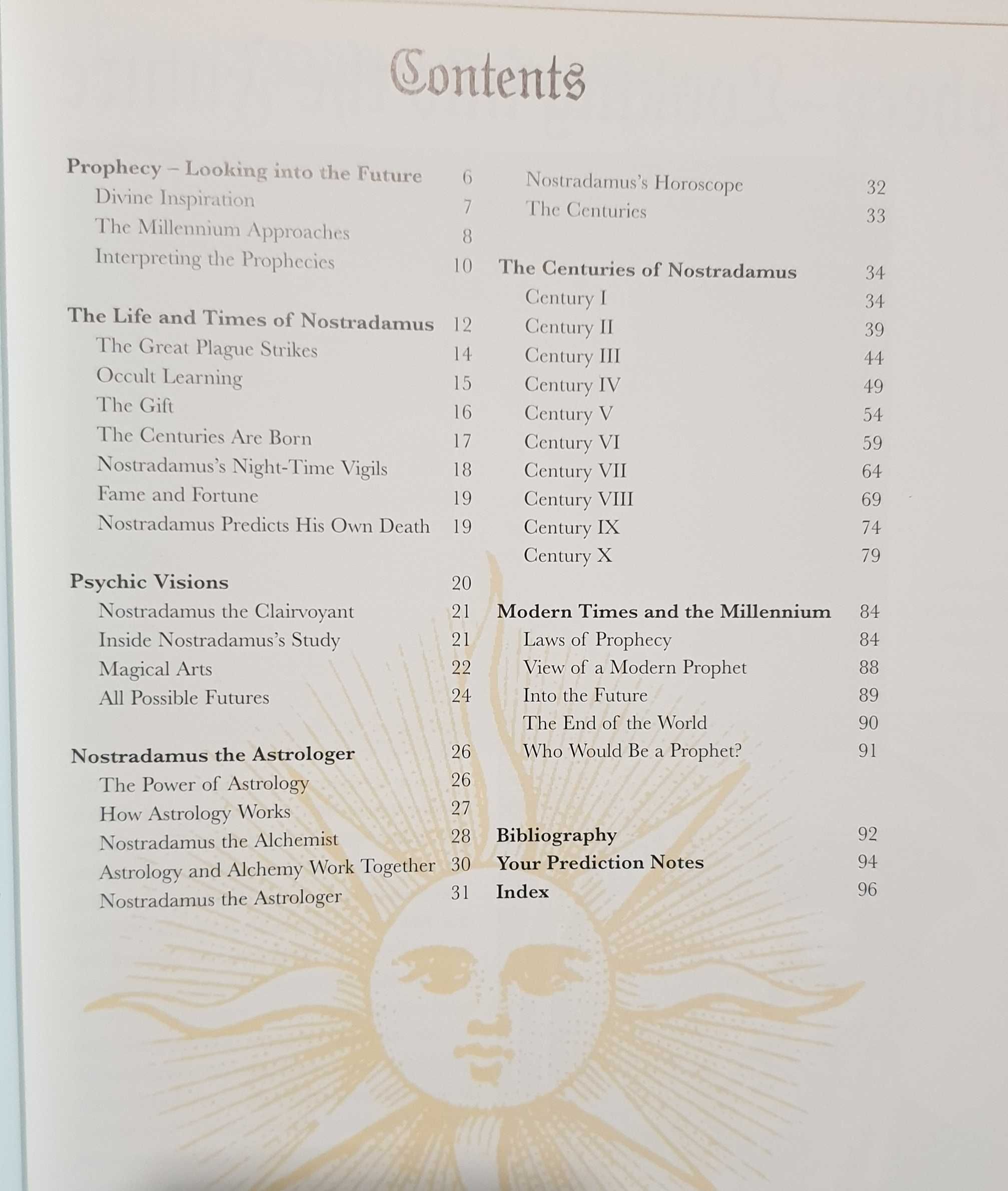 Nostradamus. Prophesies for the Millennium