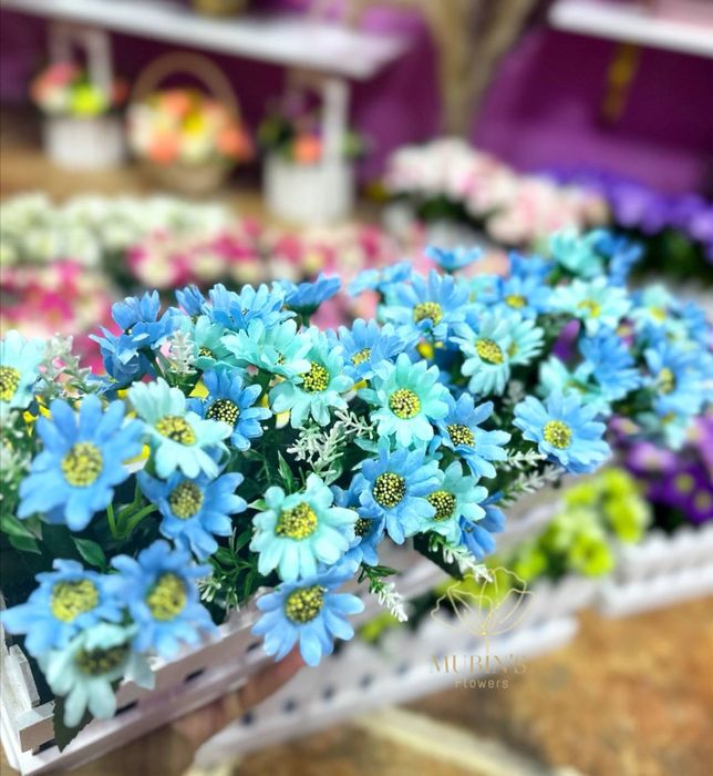 Dekorativniy sun’iy gullar restoran kafelar salon klinikalar uchun