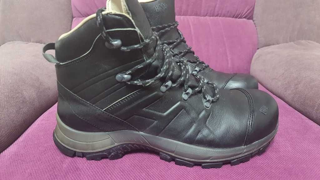 Ghete piele HAIX Black eagle 56 LL Mid S3 HRO ESD SRC marimea 44-44,5