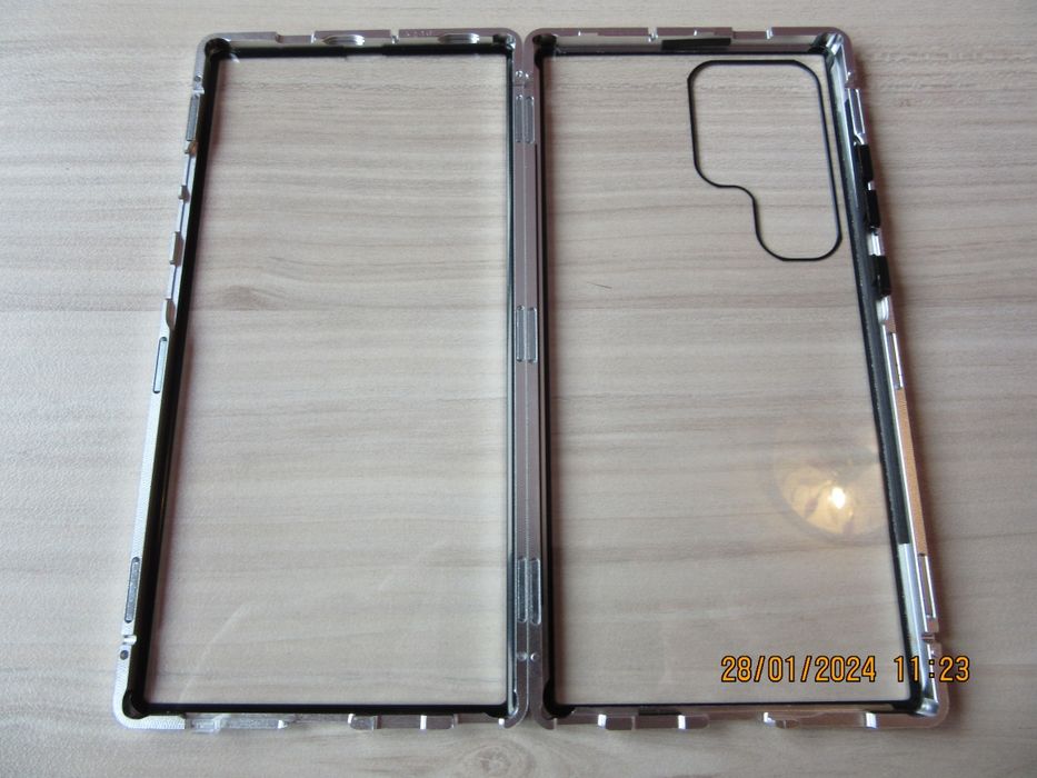 Samsung Galaxy S24 Ultra / S24 / S24+/ S24 FE/ Двоен 360 магнитен кейс