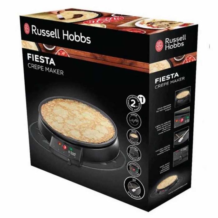 Уред за приготвяне на палачинки катми Russell Hobbs Fiesta 1000W 30 см