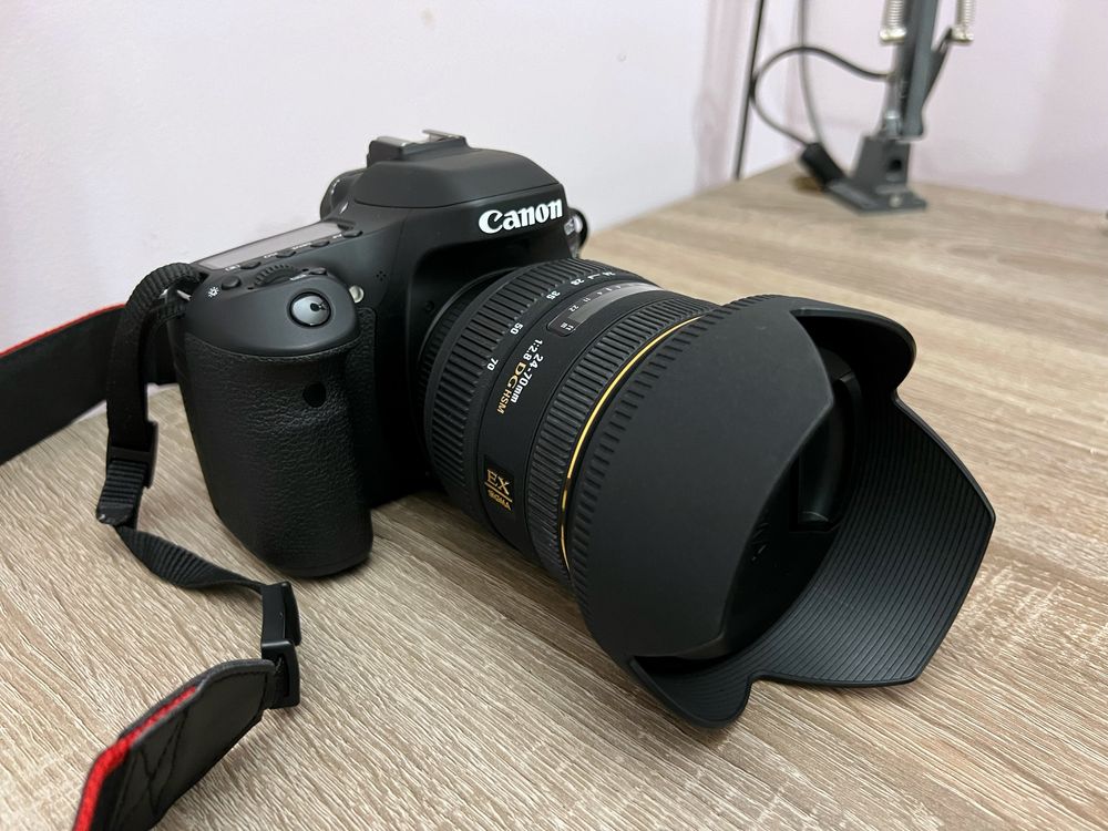 Canon 80D + Sigma 24-70mm 1:2.8 DG HSM + Canon EF 50mm 1:1.8