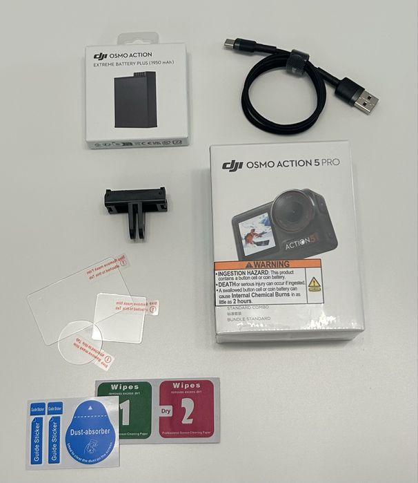 Cameră video sport DJI Osmo Action 5 Pro nou, sigilat, garanție