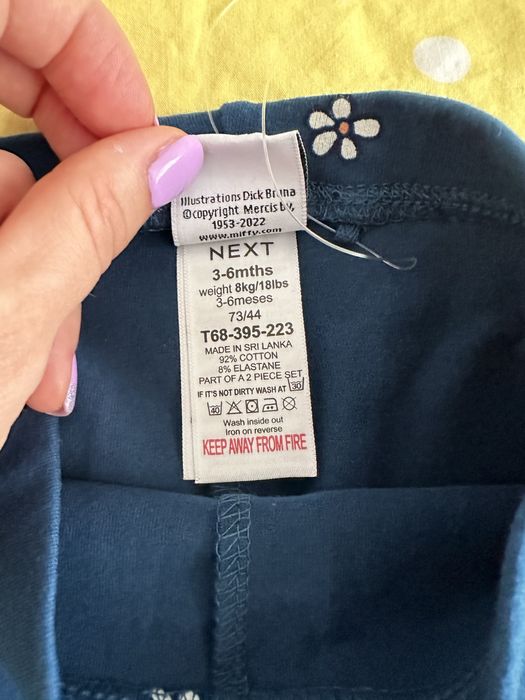 Lot 3 seturi x 2 piese Carter’s & Next, fetite 3-6 luni - ca noi