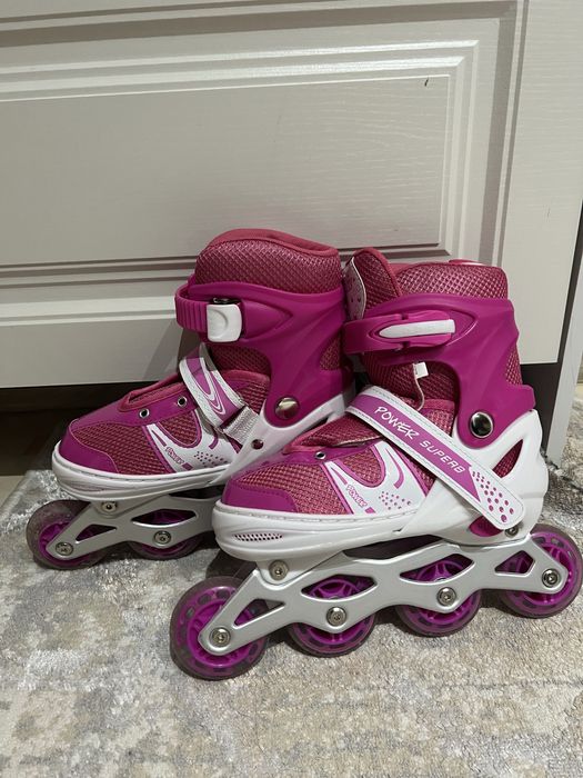 Вместе - Ролики+самокат+скейт для подростка-девочки