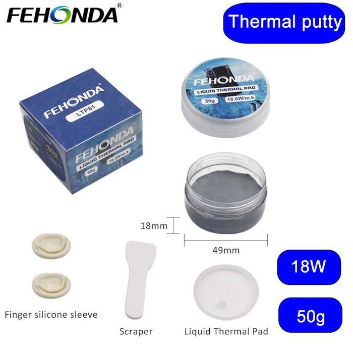 FEHONDA LTP-81 18w/m-k течен термопад/thermal putty