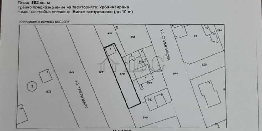 2 парцела с голям гараж и сгради на главен път в гр. Иваново, Русе