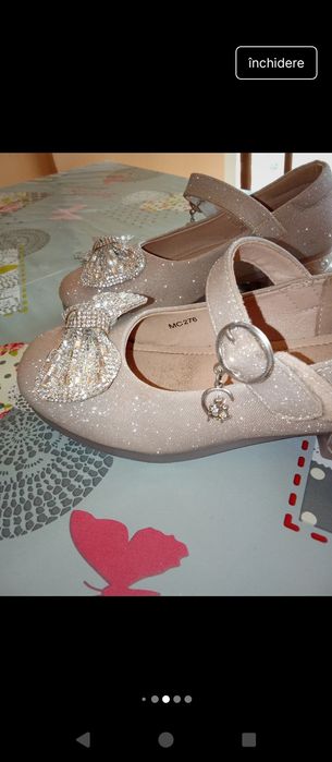 Pantofi eleganți fetiță