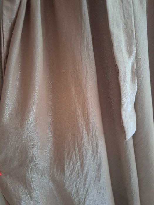 Макси рокля с връзващ се колан