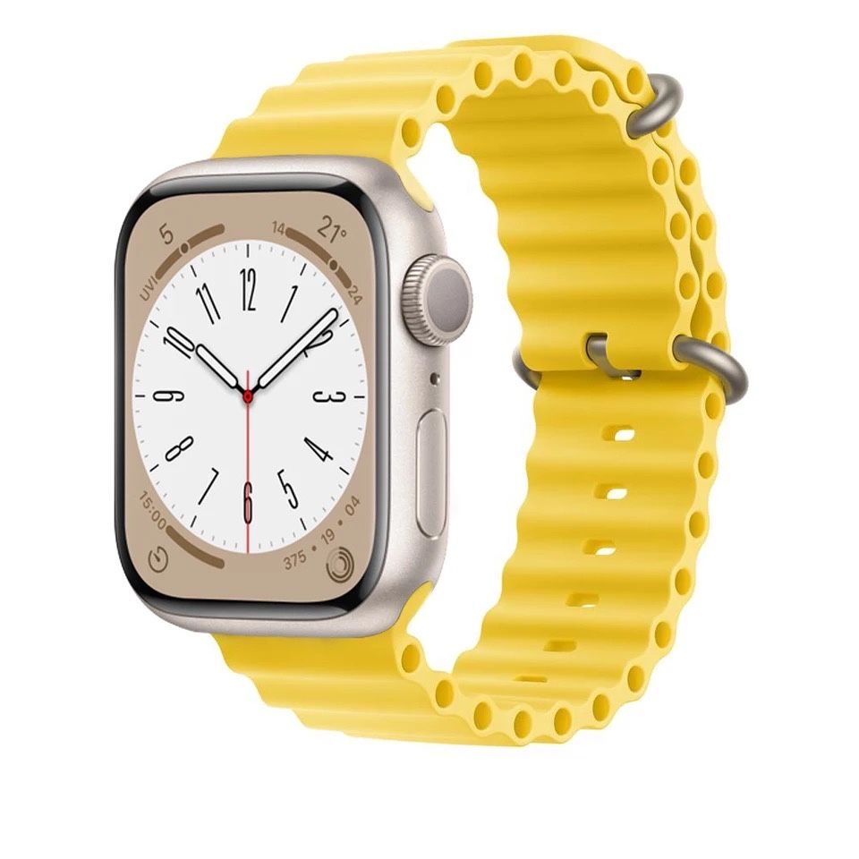 Curea Ceas Apple Watch 3 4 5 6 7 SE 8 9 10 ULTRA Husa Folie Silicon