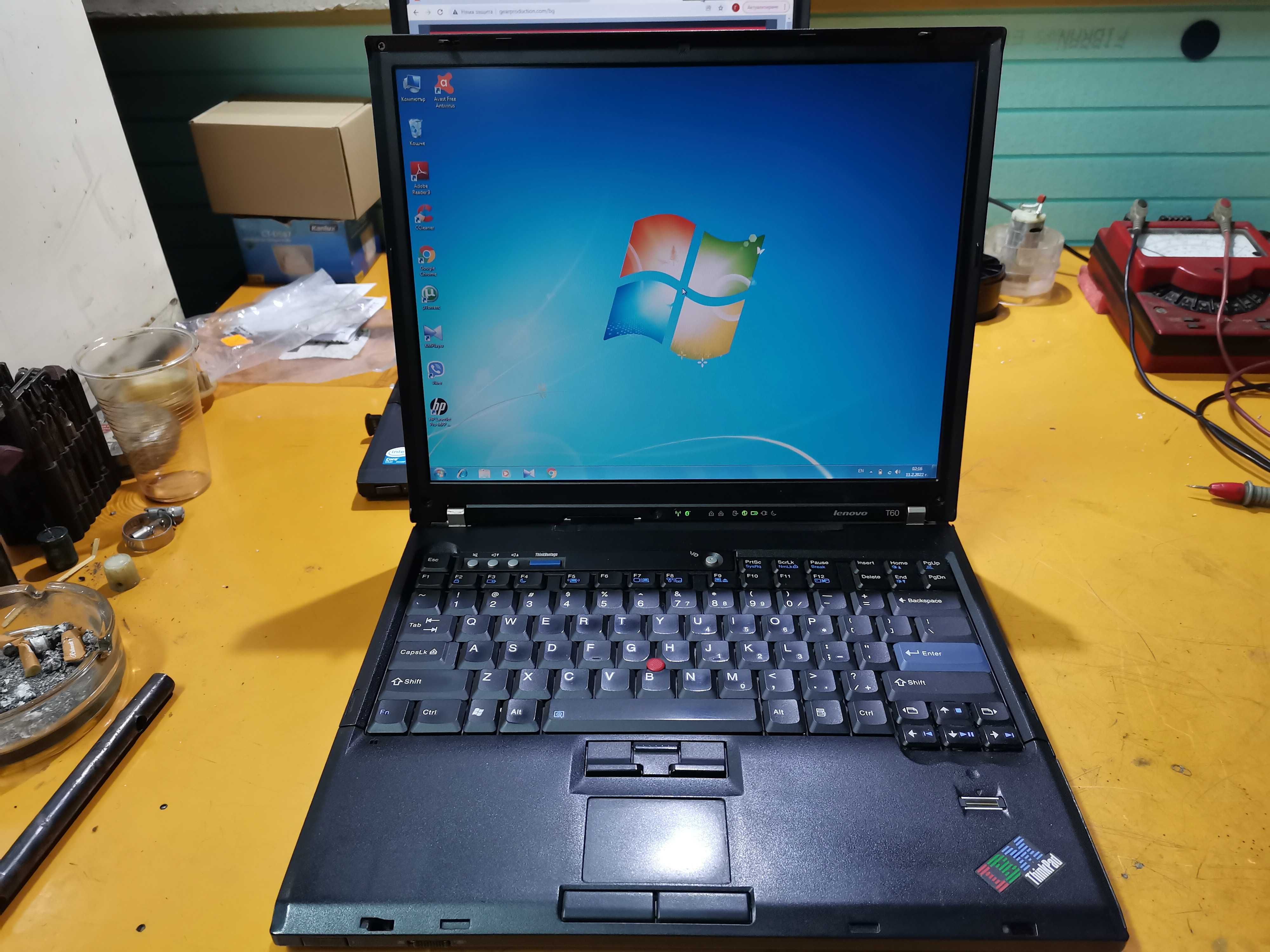 Продавам лаптоп IBM T60