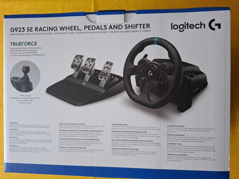 Volan gaming Logitech TrueForce G923 SE pedale+schimbator (PC/PS4/PS5)
