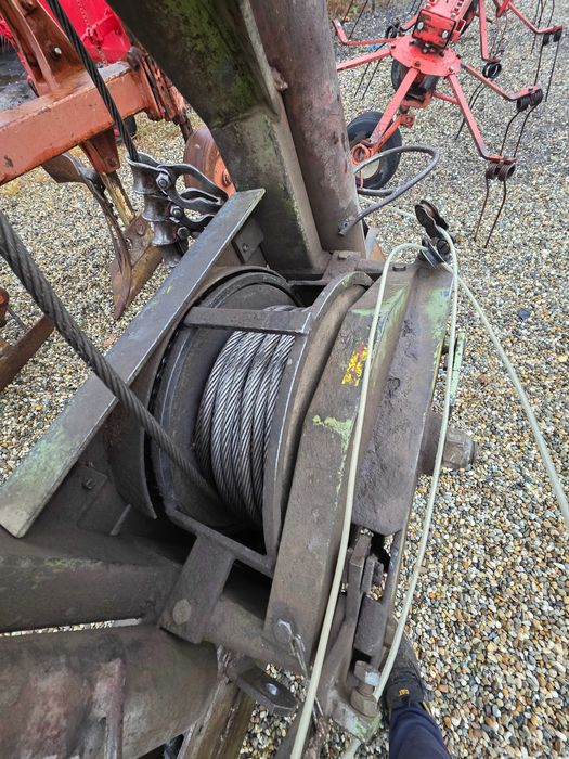 Troliu forestier in tiranti la tractor cu piese originale de 4.5 tone