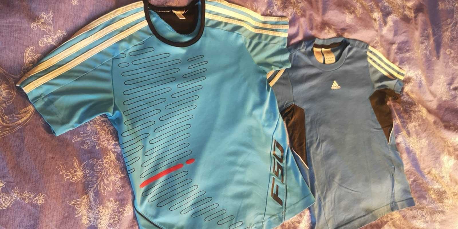 2 tricouri ADIDAS marime 140cm, baieti