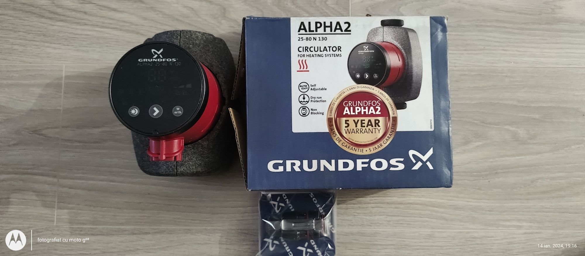 Pompa recirculare Grundfos