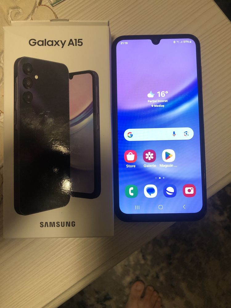 Samsung Galaxi A15 nou in cutie