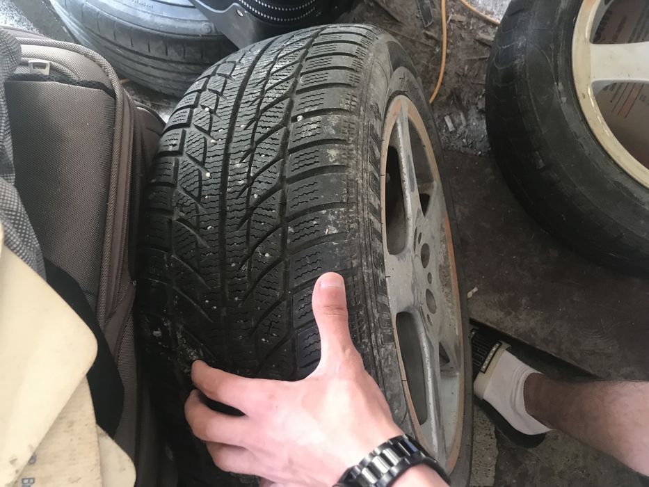 Jante aliaj+cauciucuri iarna