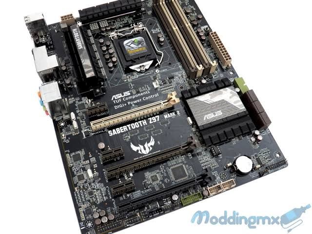 Материнская плата ASUS SABERTOOTH Z97 MARK 2  + intel i7-4770 CPU 3.40