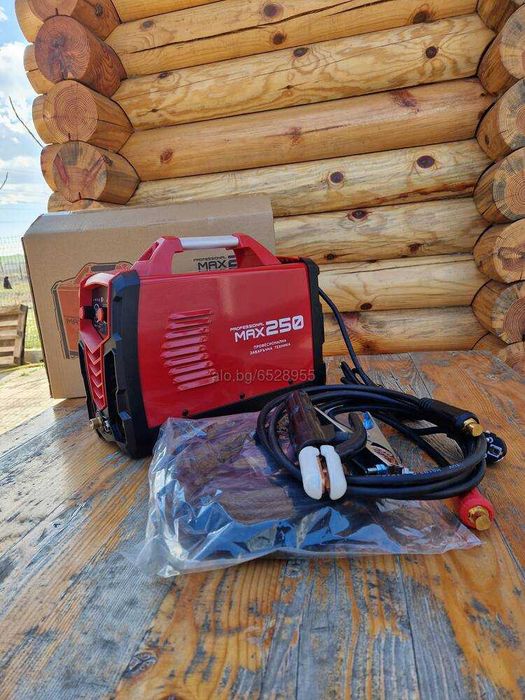 Аргонов Заваръчен Апарат 250А - Електрожен + Аргон PROFESSIONAL MAX