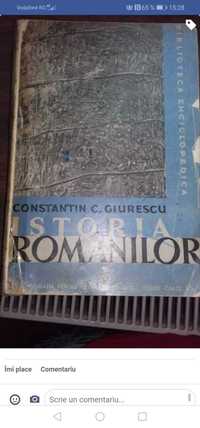 Istoria romanilor Giurescu ediția 1