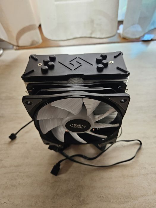 Cooler Deepcool Gammax GTE Intel/AMD RGB Socket suportat in descriere