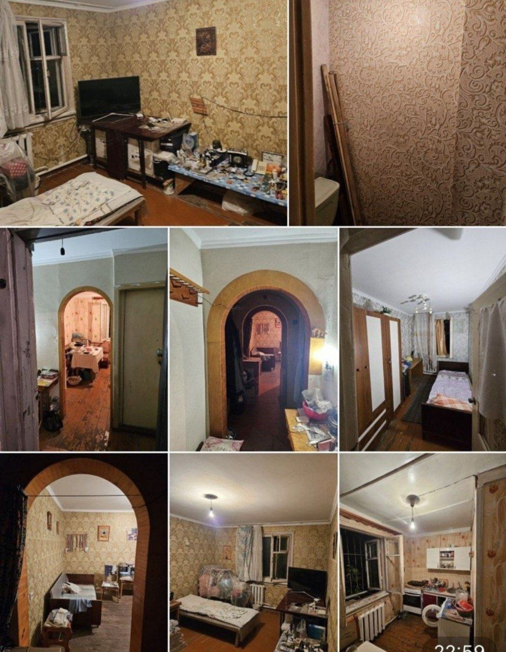 Продается двух комнатная квартира Спутник 8.