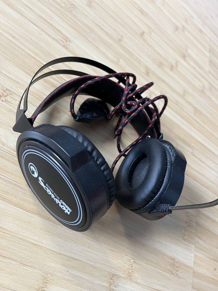 Casti marvo scorpio rgb