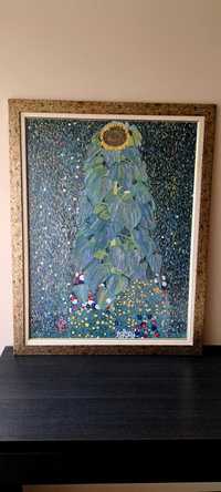 Голяма картина репродукция "Слънчоглед" от Густав Климт