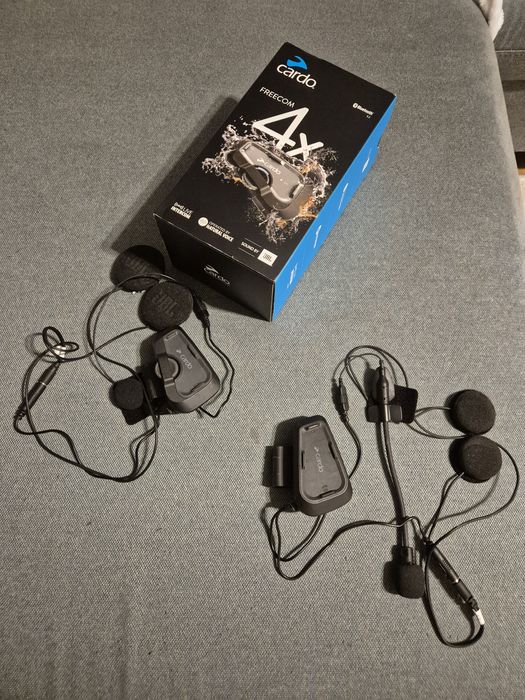 Intercom moto Cardo 4X JBL + Cardo Spirit