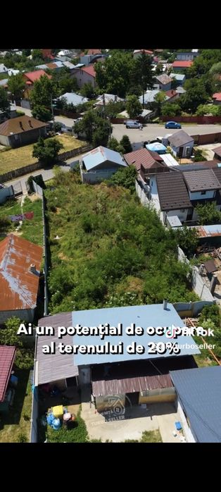 Teren Mogoșoaia 460m2 asfalt, utilități, autorizatie contructie, gard