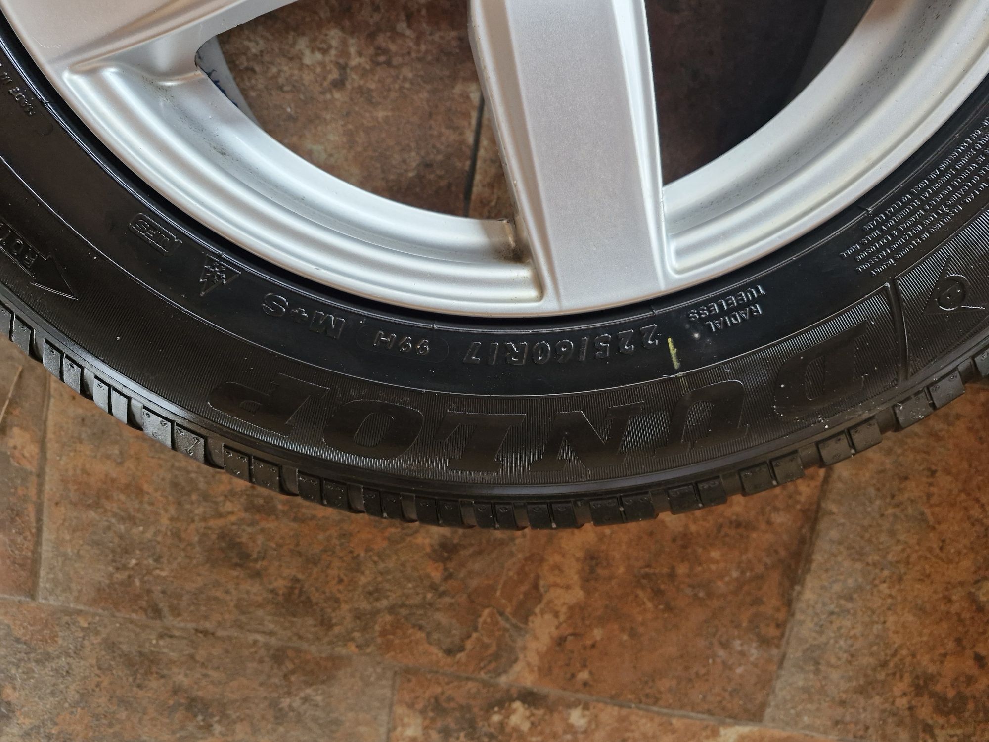Jante +Anvelope 17 Runflat BMW ×3