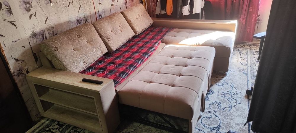 Диван кровать  угловой