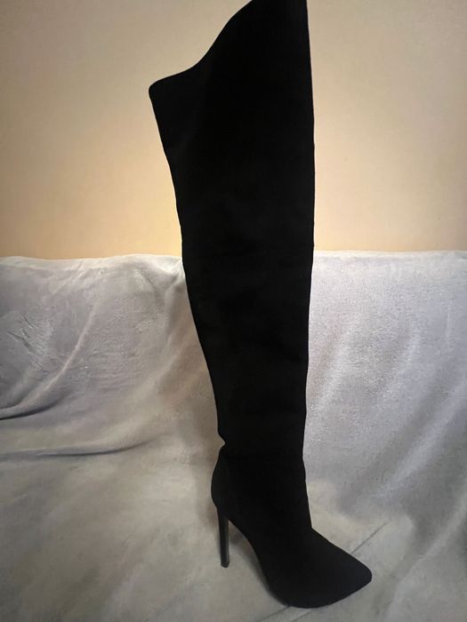 Cizme cu toc piele naturala!