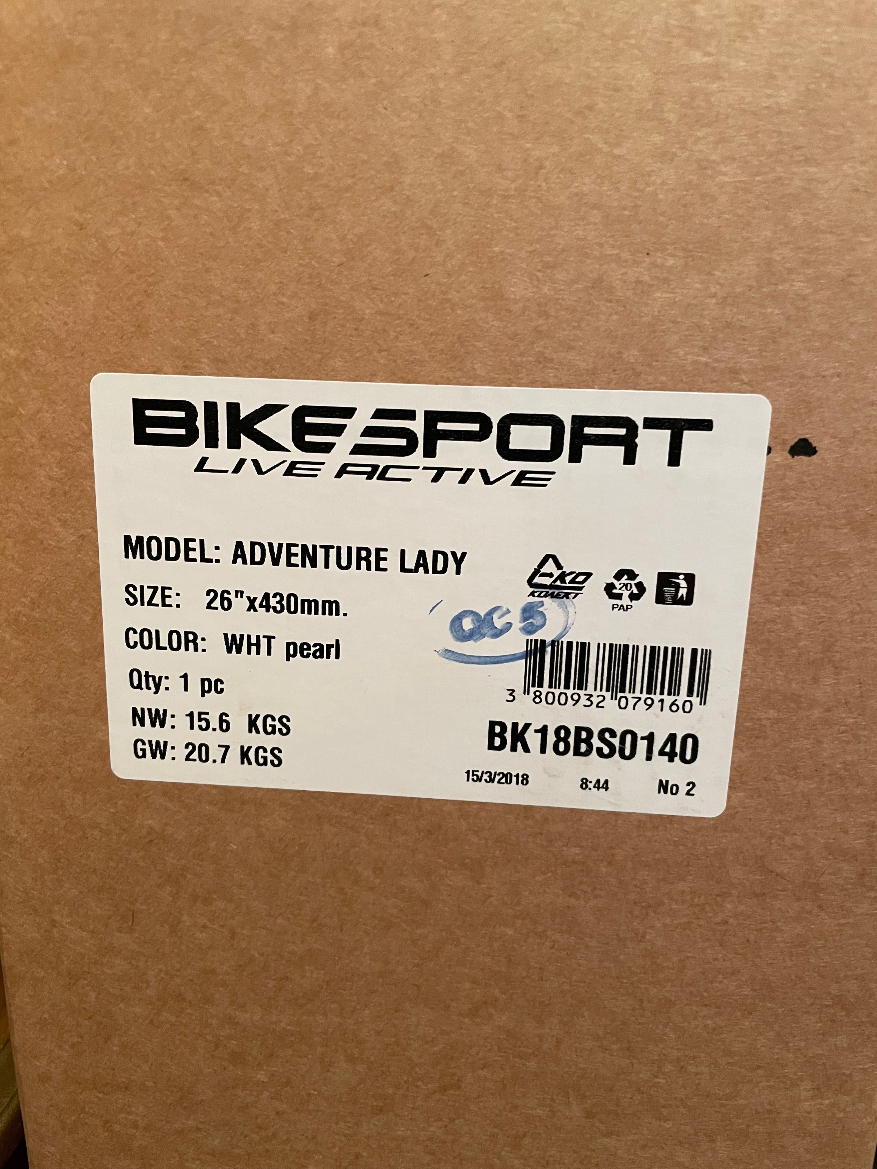 Градски Велосипед Bikesport ADVENTURE 26, 430 ММ,