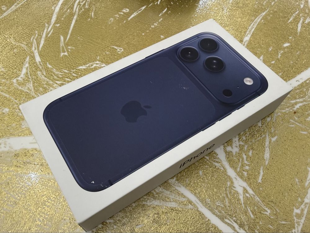 Запечатан! IPhone 17 Pro Deep Blue 256