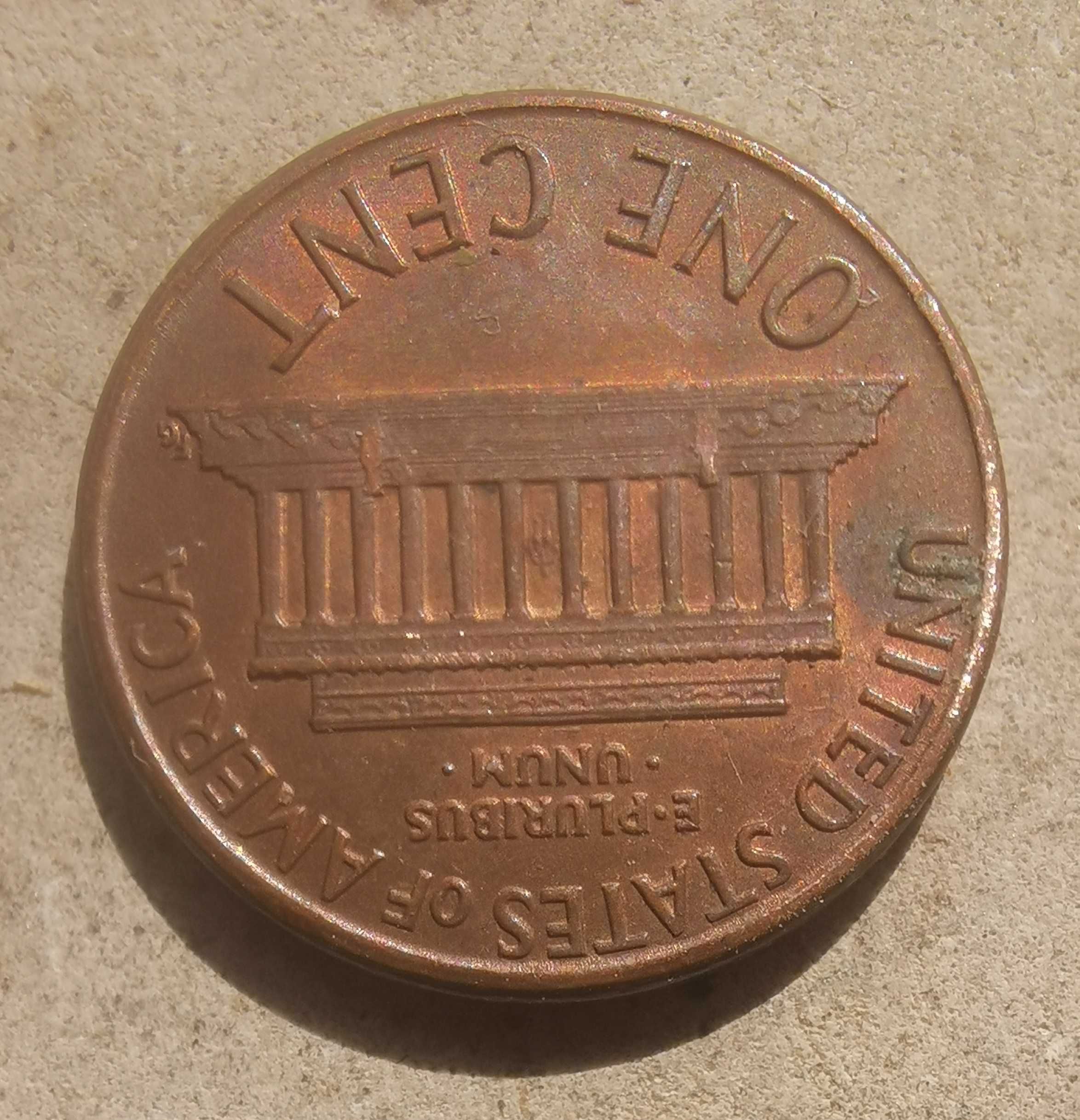 Lincoln Memorial Cent от 1990 г. в продажба