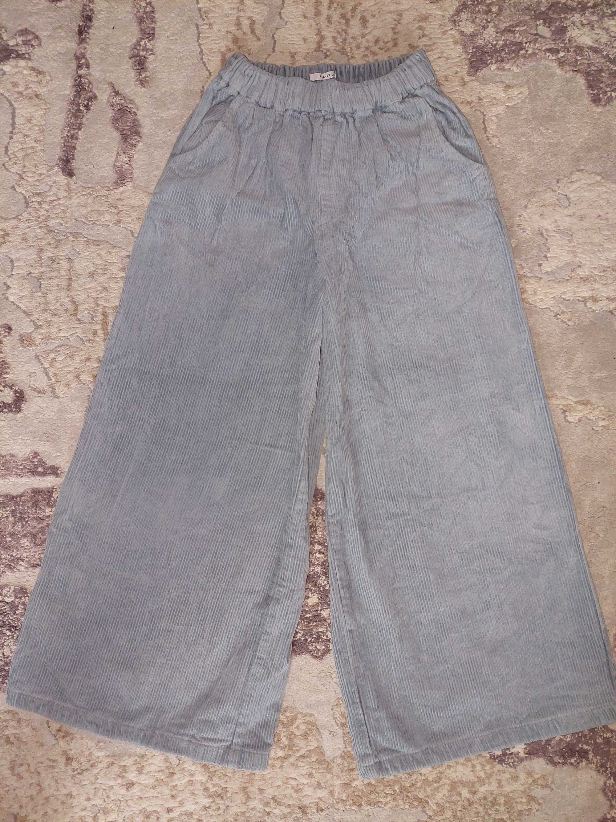 Pantaloni / colanti fete 8-11 ani, bumbac, mar 140-152