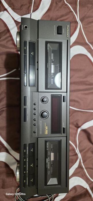 Technics Dublu deck caset 350 lei fix