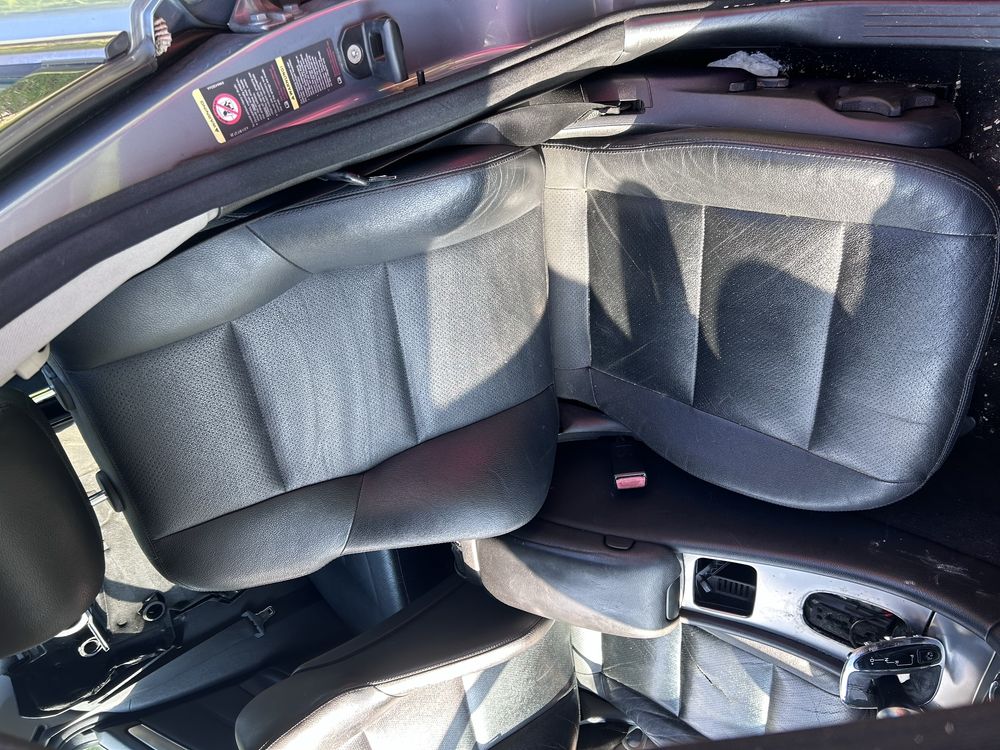 Mercedes c class 2.2 navigatie volan capota usa interior bara haion