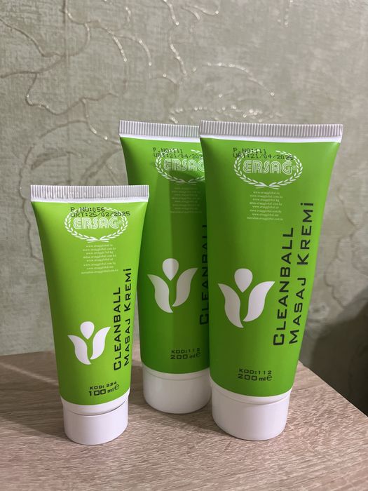 Оригинал. Массажный крем Ерсаг  100ml, 200ml.