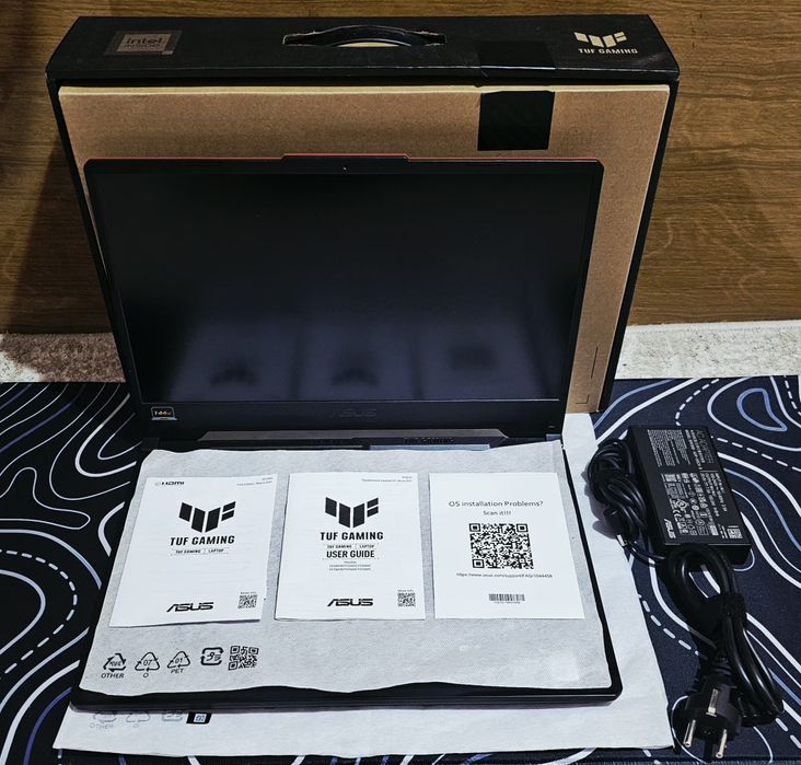 Asus Tuf gaming F15 ozu16,ssd512!