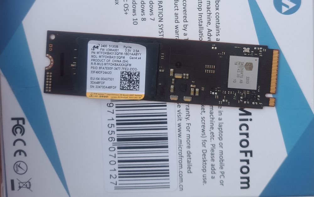 SSD M.2 512GB 91%