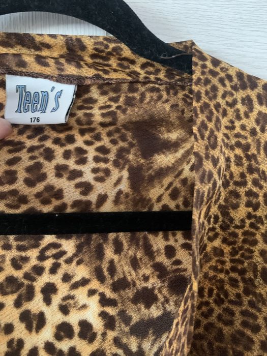 Bluza animal print /catifea