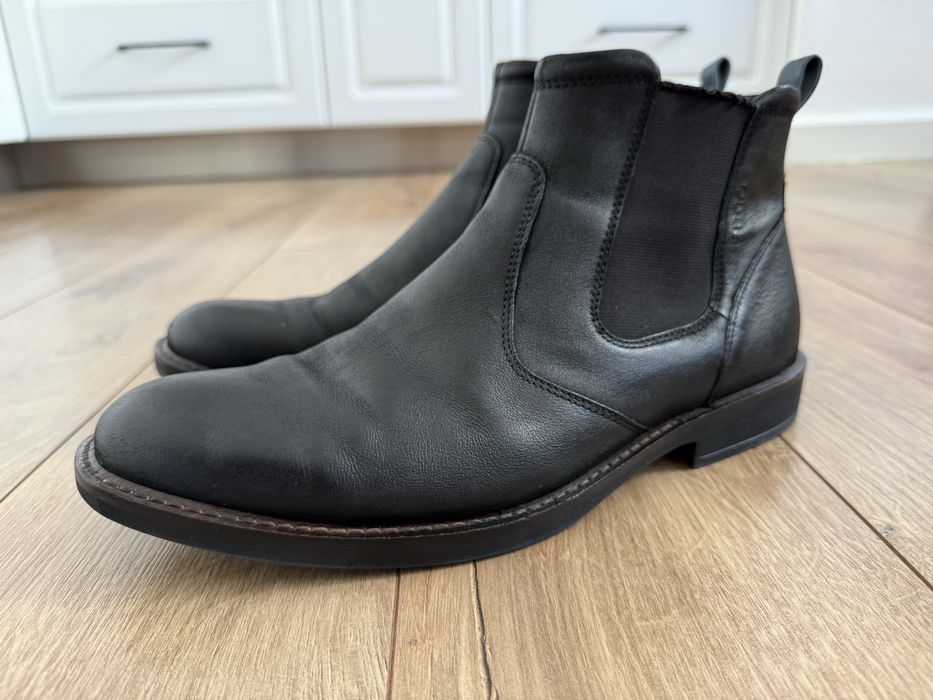 Ecco 41-42 ghete Chelsea piele impermeabili