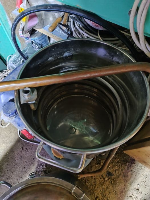 Cazan de tuica inox cu cupru 50 L